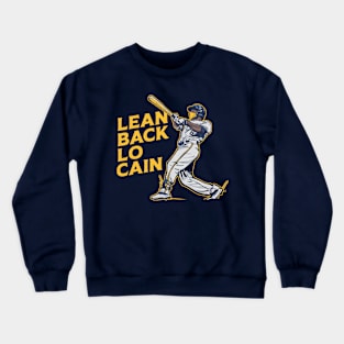 Luis Perdomo Lean Back Lo Cain Crewneck Sweatshirt